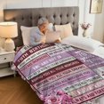 thumbnail image 3 of LHSHID 70th Birthday Gifts for Women Happy 70th Birthday Gift Ideas Decorations Happy 70th Birthday Blanket Soft Birthday Blanket for Women 60"x80", 3 of 5