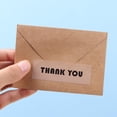 thumbnail image 6 of 150PCS 3x1 Inch Stationery Gift Wrapping Appreciate Greeting Tags Thank You Stickers Sealing Labels Kraft Paper TYPE 2, 6 of 8