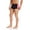 Black, variant on Speedo Men's Color Block Endurance Drag Brief Swimsuit Shorts 8051420