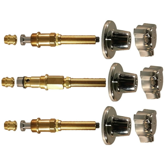 Jones Stephens 111837 3 Vlv Rbld Kit Fits Briggs - Chrome