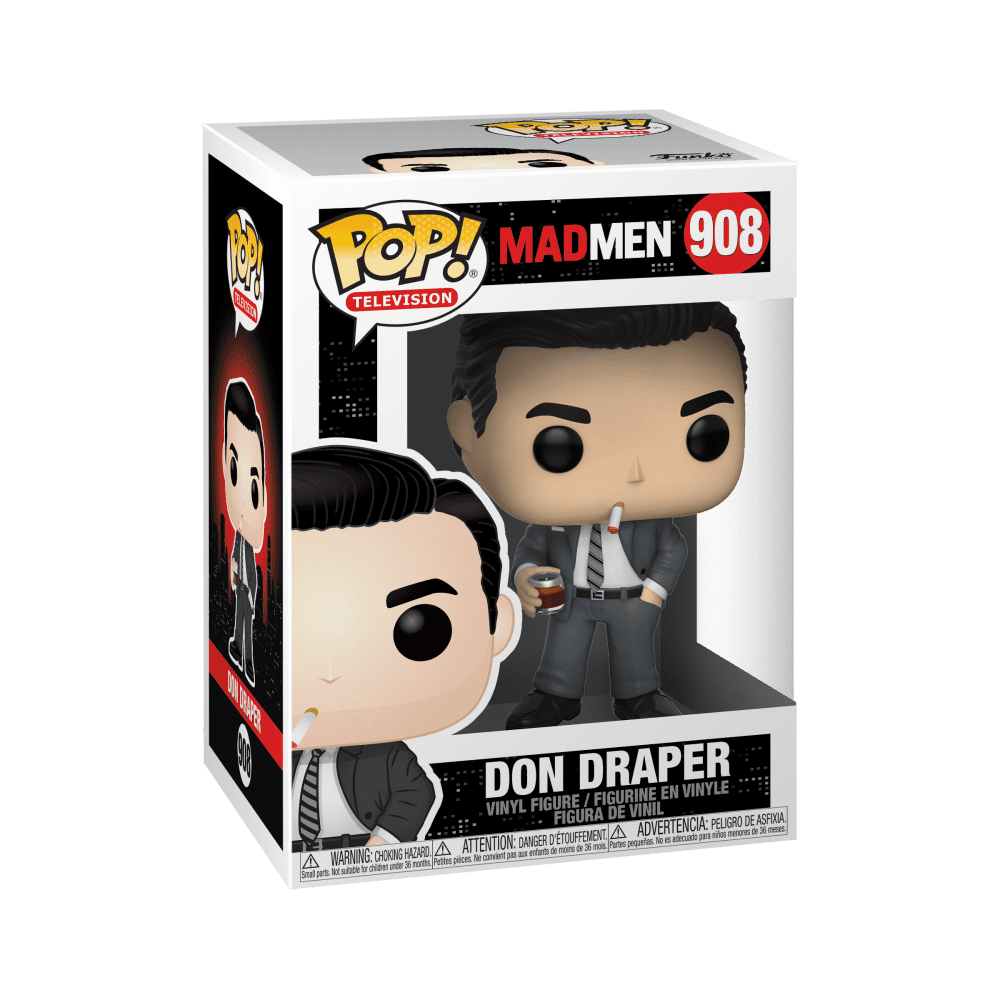 Mad Men-Don Draper 1 Collectible Figure Funko 43395 POP Multicolour Vinyl TV