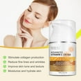 thumbnail image 2 of Kizenka Vitamin C Cream, Anti Aging Face Cream 20% Vitamin C Cream for Skin and Face Moisturizer Day Cream 50ml, 2 of 10
