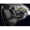 thumbnail image 1 of Auto Drive 2-piece Grey Carbon Front Seat Covers, 1 of 7