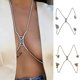 thumbnail image 2 of Bra Chain Jewelry Luxury Heart Body Jewelry For Women Sexy Bra Crystal Chest Bra Chain for Rhinestone Body Chain Necklac, 2 of 4