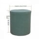 thumbnail image 3 of Funda elástica para silla otomana, funda para sofá de sala de estar Verde, 3 of 9