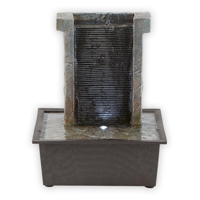 Fuente de Mesa Zingz & Thingz Piedra LED 21x15x26 cm
