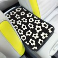 thumbnail image 1 of Adastrah Funda Para Consola Central De Coche, Diseño De Flores Blancas, Para Consola Central De Coche, Protector Para Reposabrazos Para Vehículo, Suv, Camión, Coche, 1 of 5