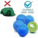 thumbnail image 5 of 3 pcs blue laundry balls for dryer, non-melting New softer material dryer - clothes come out soft fluffy less wrinkles, 5 of 5