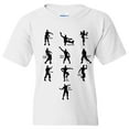 thumbnail image 5 of UGP Campus Apparel Emote Dances - Funny Youth T Shirt - X-Large - White, 5 of 6