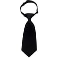 thumbnail image 4 of RTKFRFLM Kids Uniform Tie Solid Color Adjustable Neckstrap Pre-Tied Necktie Bowtie for School Performance Boys Girls, 4 of 4