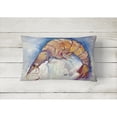 thumbnail image 2 of Carolines Treasures JMK1112PW1216 Shrimp Canvas Fabric Decorative Pillow  12H x16W multicolor, 2 of 3