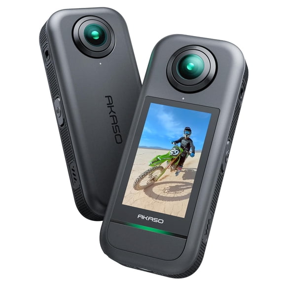 Cámara de Video AKASO 360 5.7K Video Sensores 48MP Pantalla de 2.29"
