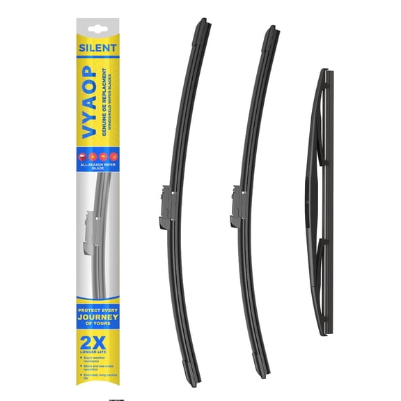VYAOP Windshield Wipers Blades Replacement for 2019-2023 Subaru Ascent Quality Premium All-Seasons Wiper blades Set - 26" 20" 14"(Pack of 3)