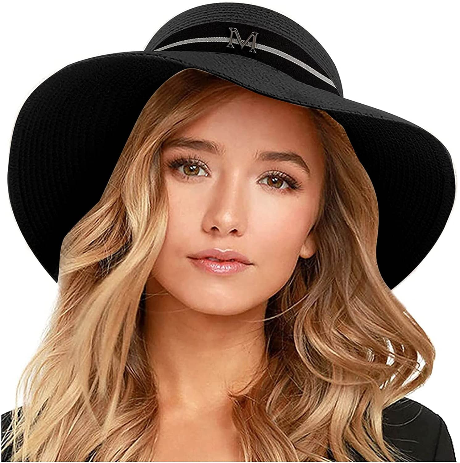 Womens Sun Hat Wide Brim UPF 50 Summer 