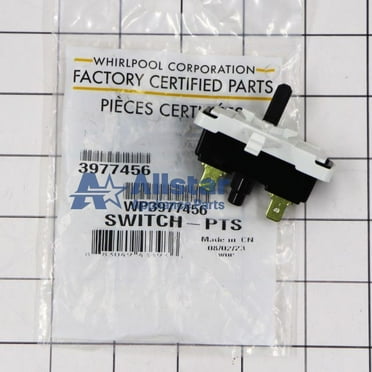 Whirlpool Dryer Push To Start Switch WP3977456
