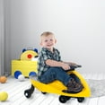 thumbnail image 6 of Lil’ Rider Wiggle Car for Ages 3 and Up - Twist, Wiggle, and Go (Yellow), 6 of 6