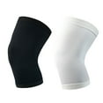 thumbnail image 1 of HEVIRGO Sports Compression Knee Pad Support Guard Brace Protector Breathable Leg Sleeve,White L, 1 of 9