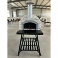 Tiled Cement Outdoor Pizza Oven / Clay Wood Fired Pizza Ovens with