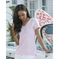 thumbnail image 1 of Fruit of the Loom T-Shirts HD Cotton Women's V-Neck T-Shirt, 1 of 1