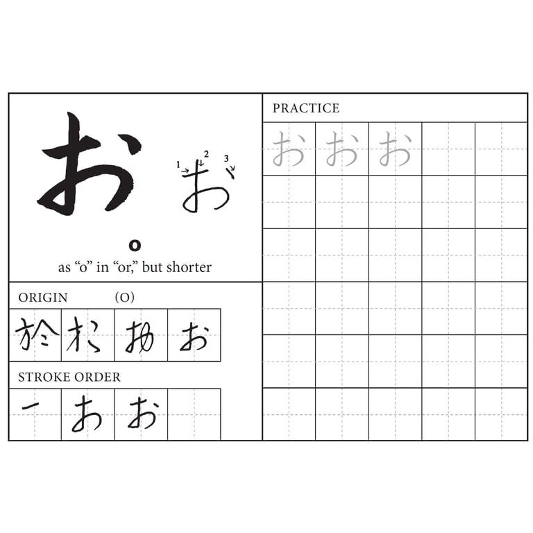 Learning Japanese Hiragana and Katakana: A Workbook for Self-Study