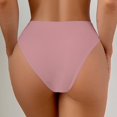 thumbnail image 2 of LAICAIW Women's V Cut High Waisted Bikini Bottom Ribbed High Cut Cheeky Swimsuit Bathing Suit Bottoms, 2 of 7