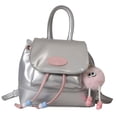 thumbnail image 4 of Mochila para Mujer Salvador Bolsa Ligera de Verano Plata, 4 of 9