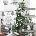 thumbnail image 4 of Grey Christmas Throw Pillow Covers 20x20 Set of 4 Christmas Decoration Trees Deer Snowman Merry Christmas Decorative Holiday Farmhouse Pillow Covers for Holiday Christmas Decoration, 4 of 6