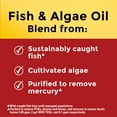 thumbnail image 5 of Nature Made Omega-3 Fish Oil & Algae Oil 1200 mg Softgels, Omega 3 Supplements, 90 Count, 5 of 10
