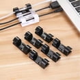 thumbnail image 2 of 20pcs Self-adhesive Network Charge Cable Clip Wire Organizer Fixer Holder Clamp zhangyuxiang LED, 2 of 2