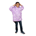 thumbnail image 1 of Sudadera Cobija Polar con Capucha Infantil Unitalla Lila, 1 of 6