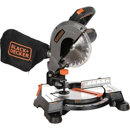 BLACK+DECKER 9 Amp 7-1/4-Inch Compound Miter Saw, (Best Cabinet Table Saw Reviews)