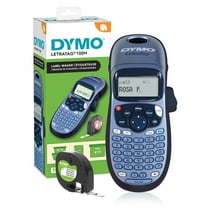 DYMO Label Maker, LetraTag 100H Handheld Label Maker, Easy-to-Use, 13 Character LCD Screen, Great for Home & Office Organization, Blue