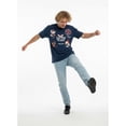 thumbnail image 4 of Crooks & Castles Men's & Big Men's Graphic Short Sleeve Tee, Ruling Elite, Sizes XS-3XL, 4 of 4