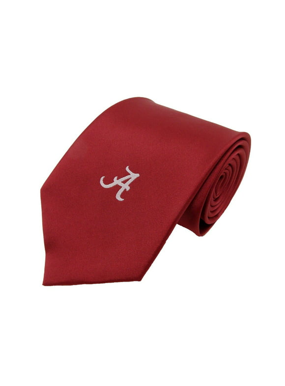 Alabama Crimson Tide Solid Color Necktie - Donegal Bay - Unisex - One Size