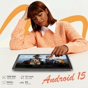 2026 Android 15 Tablet with Octa-Core for Adults,10.1 Inch Tablet with case,10GB RAM 64 GB ROM,HD IPS Touchscreen,6000 mAh,Dual Camera,GMS