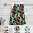 thumbnail image 6 of Dreamtimes Colorful Flowers Hand Towels, Soft & Absorbent Bathroom Guest Towels Kitchen Towels Fingertip Towel for Beach Gym Spa 14x28 Inch (2PACK), 6 of 7