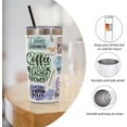 thumbnail image 4 of Teacher Appreciation Gifts for Women - 20 Oz Insulated Tumbler, Mug, and Cup, Graduation Gifts from Students, Birthday Gifts for Teacher(Coffee gives me teacher power), 4 of 6
