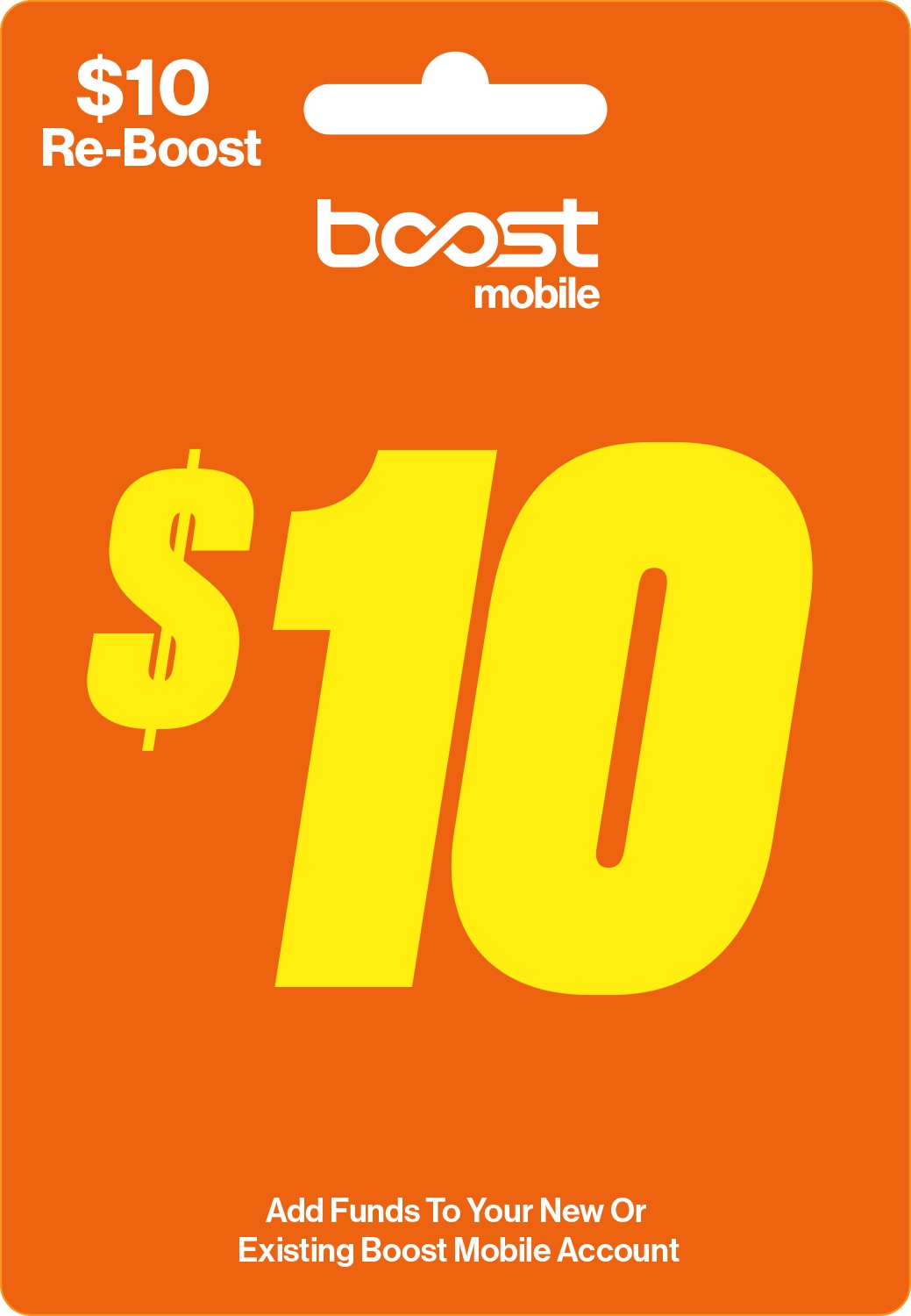 Boost Mobile $10 e-PIN Top Up (Email Delivery)