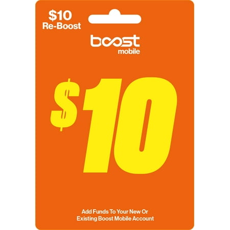 Boost Mobile $10 Direct Top Up