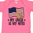 thumbnail image 4 of Inktastic My Uncle is My Hero Military Nephew Boys or Girls Baby Bodysuit, 4 of 5