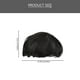 thumbnail image 4 of Peluca de pelo lacio corto Accesorio para el cabello elegante Cubierta de peluca de aspecto natural con flequillo, 4 of 6