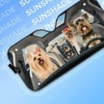 thumbnail image 5 of 3D Yorkshire Terrier Windshield Sunshade Universal Fit Cars Suv Truck, 5 of 6