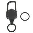 thumbnail image 2 of Llavero retráctil, llavero retráctil magnético, llavero retráctil de acero inoxidable, llavero con mosquetón retráctil, uso práctico, 2 of 14