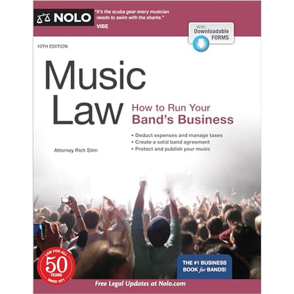 Pre-Owned Music Law: How to Run Your Band's Business (Paperback) 1413329128 9781413329124