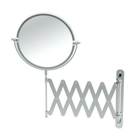 UPC 011296144040 product image for Accordian Arm 3x Magnifying Wall Mount Mirror  Chrome | upcitemdb.com