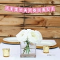 thumbnail image 2 of It's A Girl! Pink Girl Baby Shower Hanging Pennant Garland Party Banner, 2 of 2