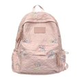 thumbnail image 4 of ibiyuan School Bag for Middle Elementary High School for Ages 5th 6th 8th 10th Bow Tie Print Daypack Lightweight Frame for Daily Commute Campus Travel, 4 of 8