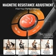 thumbnail image 3 of Stationary Exercise Bike with Magnetic Resistance, Adjustable Seat & Transport Wheels, 3 of 11