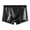 Black, variant on Athletic Briefs for Men Solid Color Breathable Wicking Underwear Workout Casual Black L