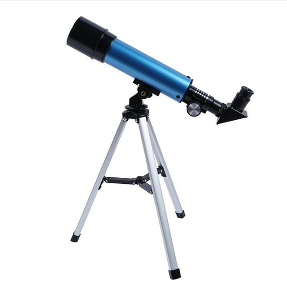 Kids Telescope 90X Magnification Includes Two Eyepieces Tabletop Tripod Finder